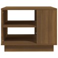 thumbnail image 3 of vidaXL Coffee Table Brown Oak 55x55x43 cm Engineered Wood, 3 of 4