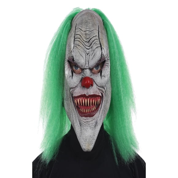 Masque en Latex pour Clown Maléfique Accessoire Adulte