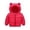 Rouge, variante sur Manteau d'Hiver pour Bébés Garçons, Manteau Matelassé pour Bébés Filles, Mignon avec Capuche à Oreilles d'Ourson, Vestes à Capuche avec Poches, Manteau en Duvet Coupe-Vent pour Enfants, Manteau d'Hiver pour Bébés et Enfants, Vêtements Chauds et Épais 3-4 Ans