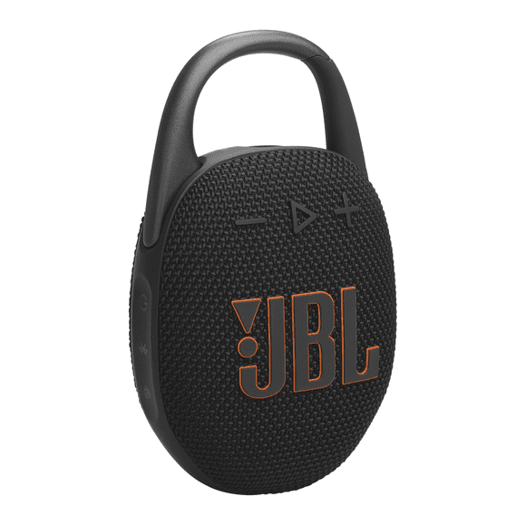 Refurbished JBL Clip 5 Ultra-Portable, Waterproof & Dustproof Bluetooth Speaker, Black