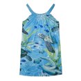 thumbnail image 3 of Robes d'Été pour Femmes Mode Féminine Aguichant Sans Manches Imprimé Rétro Ourlet Décontracté Robe de Plage Ample, 3 of 4