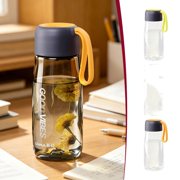 pstuiky 520Ml Large Capacity Plastic Water Cup Heat Resistant Tumbler Bpa Free Leak Proof Water Bottle for Outdoor Office Daily Use 17.6 Oz Hydration Bottle Portable Sports Tumbler