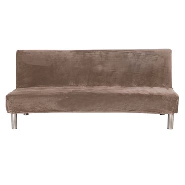 MesaSe Solid Sofa Bed Cover Folding Armless Elastic Fabric Futon All-inclusive Cover