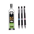 thumbnail image 4 of WRITWAA 6Pcs Mechanical Pencil Set Black Automatic Pencil with Refill Leads for Writing Drawing and Drafting, 4 of 8