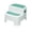 lake green, variant on Anti Slip Step Stool, Double up Stool, Wide Step, step Stool for Toilet potty, green