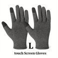 thumbnail image 2 of AIGIA Touch Screen Compression Arthritis Gloves Comfortable Fit for Men Women Full Finger for Rheumatoid Osteoarthritis, 2 of 11