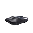 thumbnail image 1 of Woobling Mules pour Femmes à Enfiler Ballerines Sabots Confort Légers Sandales à Enfiler Marche Mule en Cuir Noir US 11, 1 of 6