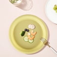 thumbnail image 1 of Aodebiao Plastic Dinner Plates Shatterproof Microwave Safe Dishwasher Safe Stackable Plates for Party Picnic Camping Kitchen Dining Home Use, 1 of 6