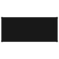 thumbnail image 3 of vidaXL Console Table Black 80x35x75 cm Tempered Glass, 3 of 4