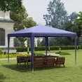 thumbnail image 2 of Outsunny Party Tent, Portable Gazebo Canopy Event Shelter Dark Blue, 2 of 10