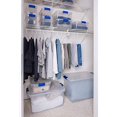 thumbnail image 2 of Homz 31 Quart Heavy Duty Clear Plastic Stackable Storage Containers, 4 Pack, 2 of 8