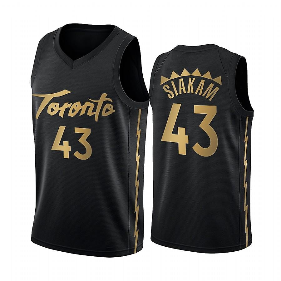 Raptors de Toronto Pascal Siakam #43 Chandail Uniforme de Basketball Chandails de Sport pour Adultes
