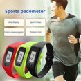 thumbnail image 4 of Pedometer Watch with LCD Display Simple Walking Digital Wrist Band Step Counter O1Z4 Fitness, 4 of 8