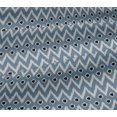 thumbnail image 5 of oneOone Viscose Jersey Fabric Chevron Ikat Print Fabric By Yard 60 Inch Wide, 5 of 5
