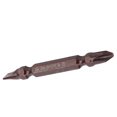 thumbnail image 4 of 10-Pack Magnetic Double-Ended Screwdriver Bits, S2 Steel 6.3mm Shank x 65mm Length, PH2/SL6 Cross/Slotted Tips, High-Durability Hardware Tools for Screw Fixing, Red Finish, Precision Bite Design to, 4 of 6
