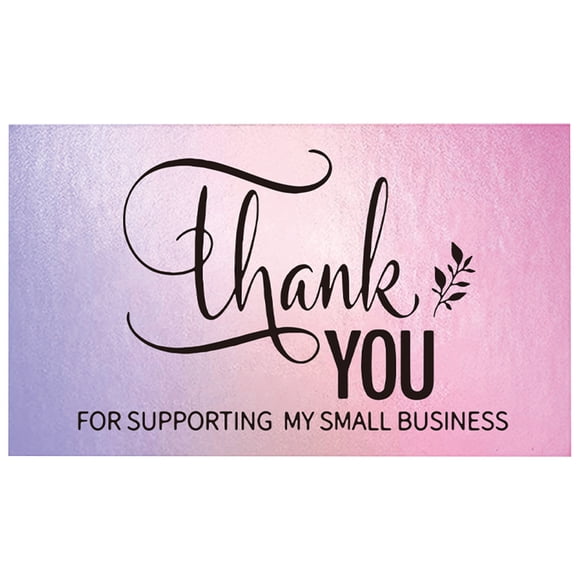 Daisyyozoid Wholesale 50 Pieces / Bag 5x9cm Holiday Gift Decoration Surprise Congratulations Thank You Card