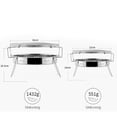 thumbnail image 2 of LEEYNEER 1Pcs Mini Gril Portable en Acier Inoxydable pour Jardin Extérieur, 2 of 8