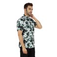 thumbnail image 3 of Inkmeso Regular Fit Designer Mandarin Collar Shirt For Men's Printed Patch Pocket Shirts, 3 of 7
