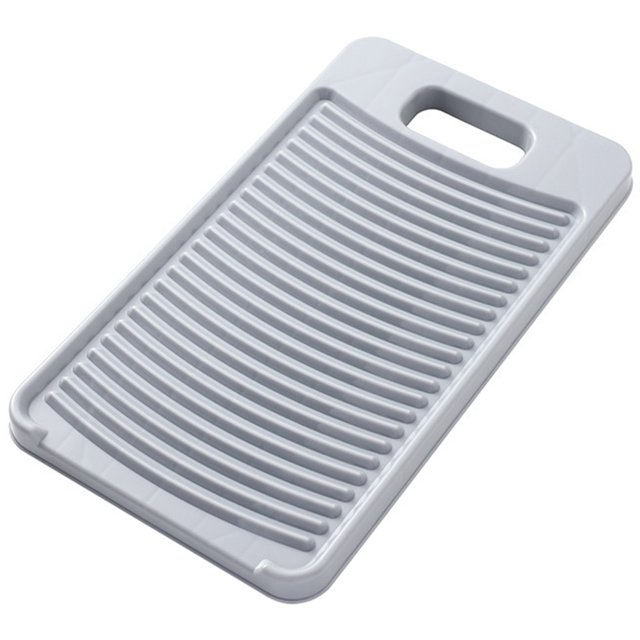 Hangable Antislip Washboard Plastic Washboard Convenient Clothing Cleaning Washboard