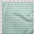 thumbnail image 4 of oneOone Polyester Spandex Sea Green Fabric Argyle Sewing Craft Projects Fabric Prints By Yard 56 Inch Wide, 4 of 4