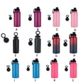 thumbnail image 2 of Becaristey Insulated Water Bottle In Multiple Color Options For Sports Enthusiasts Wide Mouth Opening Stainless Steel Water Bottle black Direct Drinking, 2 of 6