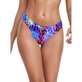 thumbnail image 3 of RELLECIGA Women's Cheeky Brazilian Cut Bikini Bottom, 3 of 6