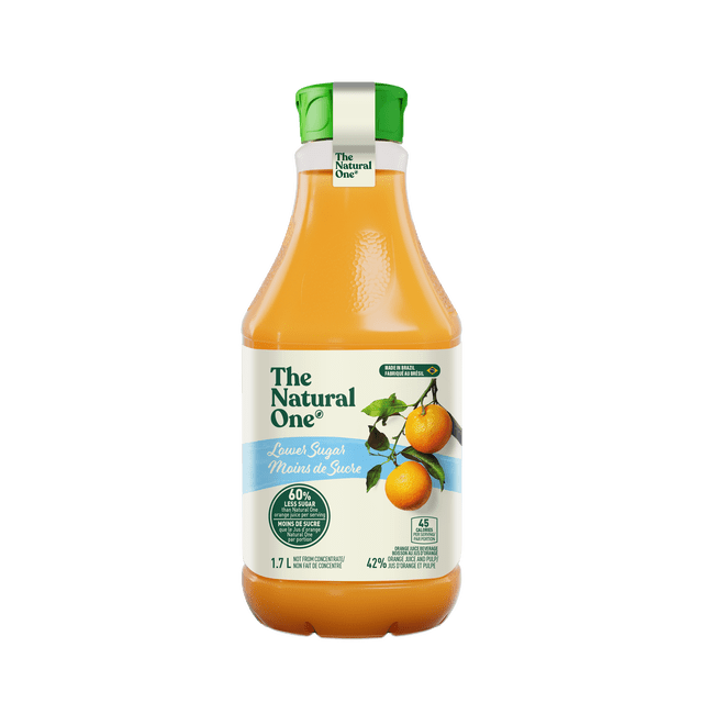 NATURAL ONE ORANGE JUICE LOWER SUGAR 1.7L