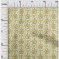 thumbnail image 1 of oneOone Cotton Poplin Fabric Leaves Block Print Fabric By The Yard 56 Inch Wide, 1 of 4