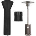 thumbnail image 1 of Housse Imperméable pour Chauffe-Terrasse Extérieur, avec Fermeture Éclair et Sac de Rangement, 89H x 33D x 19B Pouces, Ronde Noire, 1 of 4