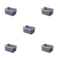 thumbnail image 1 of Maytalsory Premium And Nest-able Storage Solution For Desk Storage Basket Widely grey s 5Set, 1 of 6