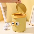 thumbnail image 1 of Dustbins & Waste Baskets Mini Trash Can With Lid Cute Tabletop Flip Small Trash Can 2.2L Tabletop Trash Can Suitable For Bathroom Kitchen Office Dressing Table Trash, 1 of 5