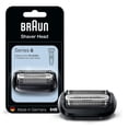 thumbnail image 1 of Braun Series 6 Electric Shaver Replacement Head with Sensitive Skinguard, Easily Attach Your Shaver Head, Compatible with next Generation Series 6 Shavers, 64B, Black, 1 of 8