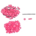 thumbnail image 2 of Ear Tag Label, Frost-resistant Numbered Ear Tag, Cold-resistant Livestock Accessory For Sheep Breeding Stocks Livestock Meat Quarantine Rose Pink, 2 of 8