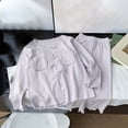 thumbnail image 2 of 2025 Ensemble de Pyjamas en Coton Doux et Confortables pour Enfants Unisexes Filles & Garçons Violet, 2 of 4