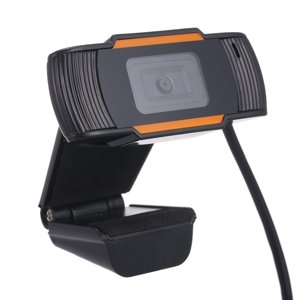 720P HD Webcam Camera USB Web Camera Clip-On Webcams with Microphone for Computer PC Laptops Video Conference