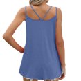 thumbnail image 4 of Levmjia Camisoles pour Femmes 2024 Mode Femmes Printemps Été Décontracté Col Rond Sans Manches Haut Camisole, 4 of 8