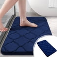 thumbnail image 3 of zanvin Rugs for Bathroom Memory Foam Bath Mat Rug Ultra Soft Non Slip and Absorbent Bathroom Rug Machine Wash Dry Comfortable Thick Bath Rug Carpet for Bathroom Floor Tub and Shower, 3 of 6