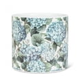 thumbnail image 1 of Jardinière à Imprimé d'Hortensias Bleus, 1 of 3