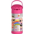 thumbnail image 5 of Bouteille isolée à pression de 12 Oz avec paille Funtainer de Thermos, LOL Surprise, 5 of 5