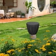 thumbnail image 3 of Winter Bath Cover Outdoor Garden Statue Protector Waterproof Windproof All Season Use for Bird Baths Fountains Fire Pits Chair Furniture Protection Durable 210D Fabric with Drawstring, 3 of 8