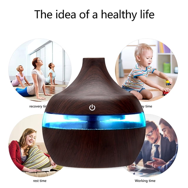 New Portable Aroma Essential Oil Diffuser LED Aroma Aromatherapy Humidifier