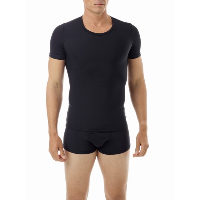 Underworks Chandail Ras du Cou de Compression en Microfibre avec Cache-Cernes