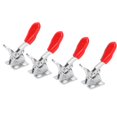 thumbnail image 4 of Manual Clamp, 4Pcs Quick Fixed Toggle Clamp Quick Release Tool Galvanized Iron Quick Release Compression Clamps  For Woodworking For Woodworking Tables, 4 of 8