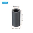 thumbnail image 2 of Unique Bargains Ferrite Toroid Core, Toroid Core 0.6' ODx0.3' IDx1.1' H, Black 30 Pack, 2 of 5