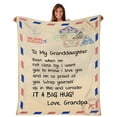 thumbnail image 2 of Friends Gift Comfortable Blanket Wrap Perfect Letter A Blanket for Family Lovers Home Textiles Multipurpose Blanket Soft Breathable Machine Washable All-Season Throw Blanket for Hot Sleepers, 2 of 4