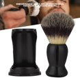 thumbnail image 2 of Spptty Professional Black Acrylic Shaving Brush Holder Support Beard Brush Shaving Tool, 2 of 8