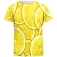 thumbnail image 1 of T-Shirt pour Adulte à Imprimé Intégral Citron Citrons Agrumes, 1 of 2