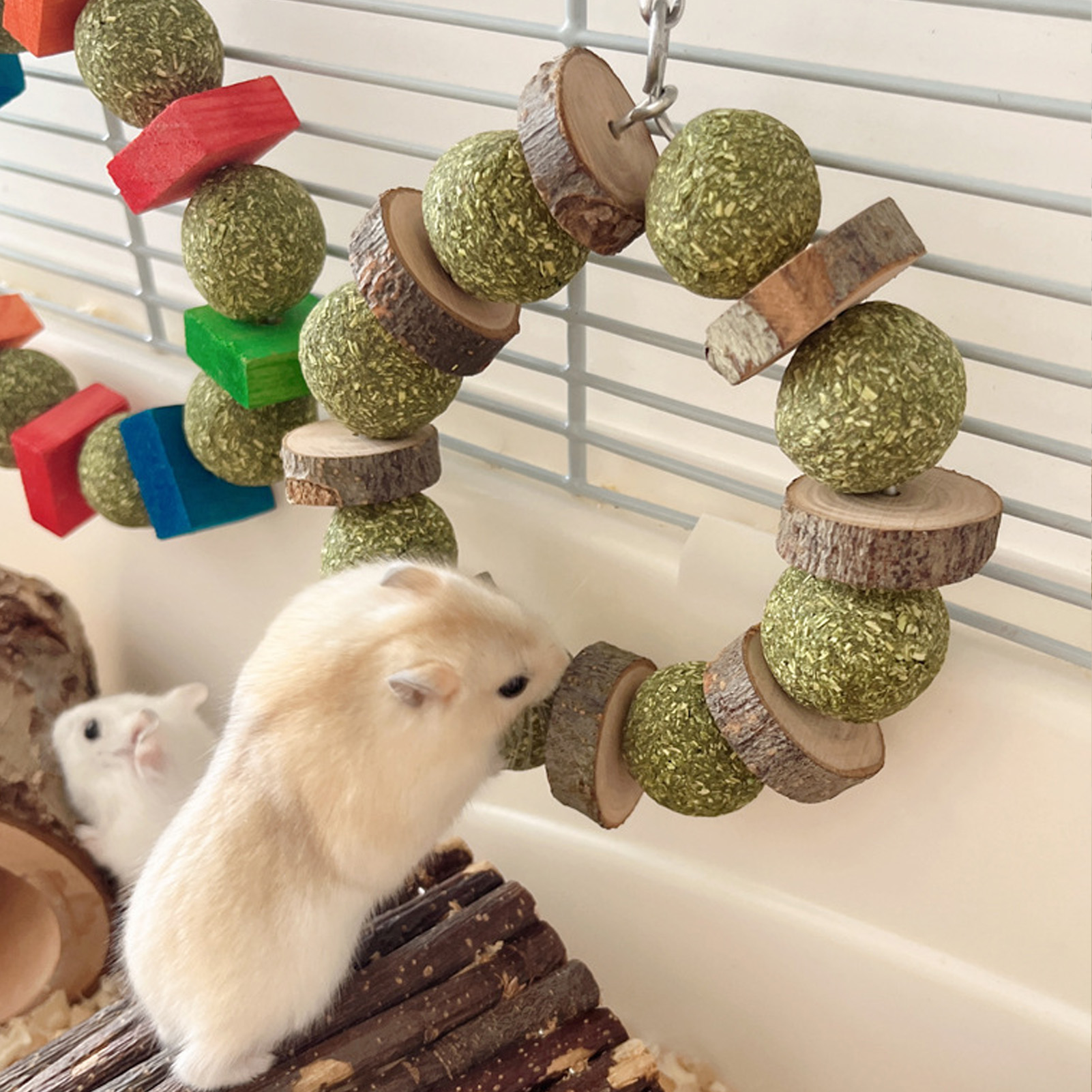Chew Toys, Teeth Grinding Improve Health Small Pet Teeth Grinding Toy For Golden Hamster