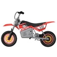 thumbnail image 3 of Razor MX400 Dirt Rocket 24V Moto de Motocross Jouet, Rouge (Lot de 2), 3 of 11