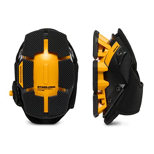 ToughBuilt - GelFit Stabilizer Professional Knee Pads - Comfortable Gel Cushion & Heavy Duty Foam Padding, Strong Adjustable Straps - (TB-KP-G205)